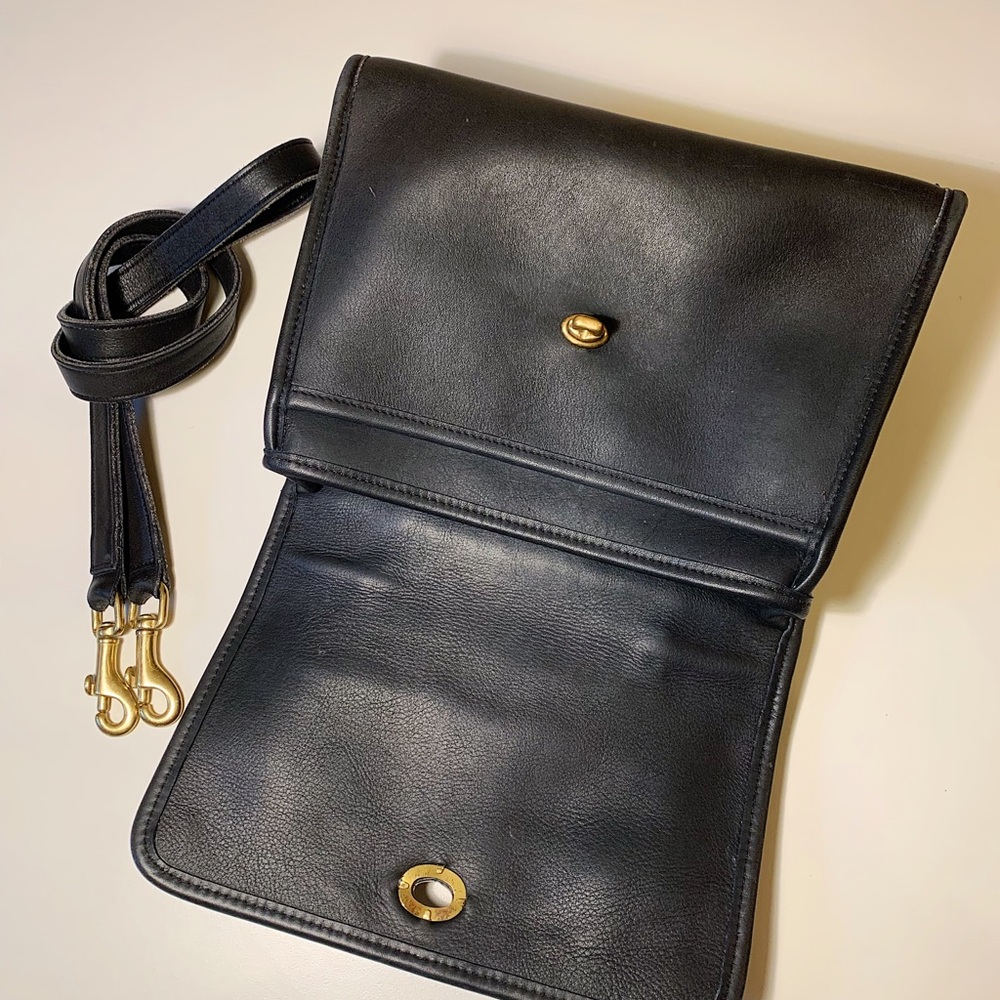 Vintage Coach Court 9870 Black w Hang Tag Made in the United States - Picture 5 of 7